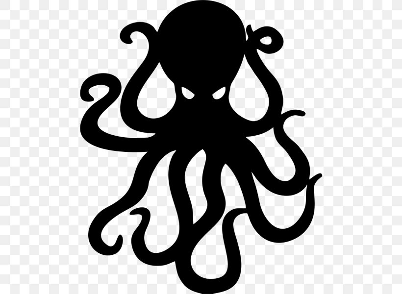 Curled Octopus Drawing Art, PNG, 600x600px, Octopus, Art, Art Museum, Artwork, Black And White Download Free