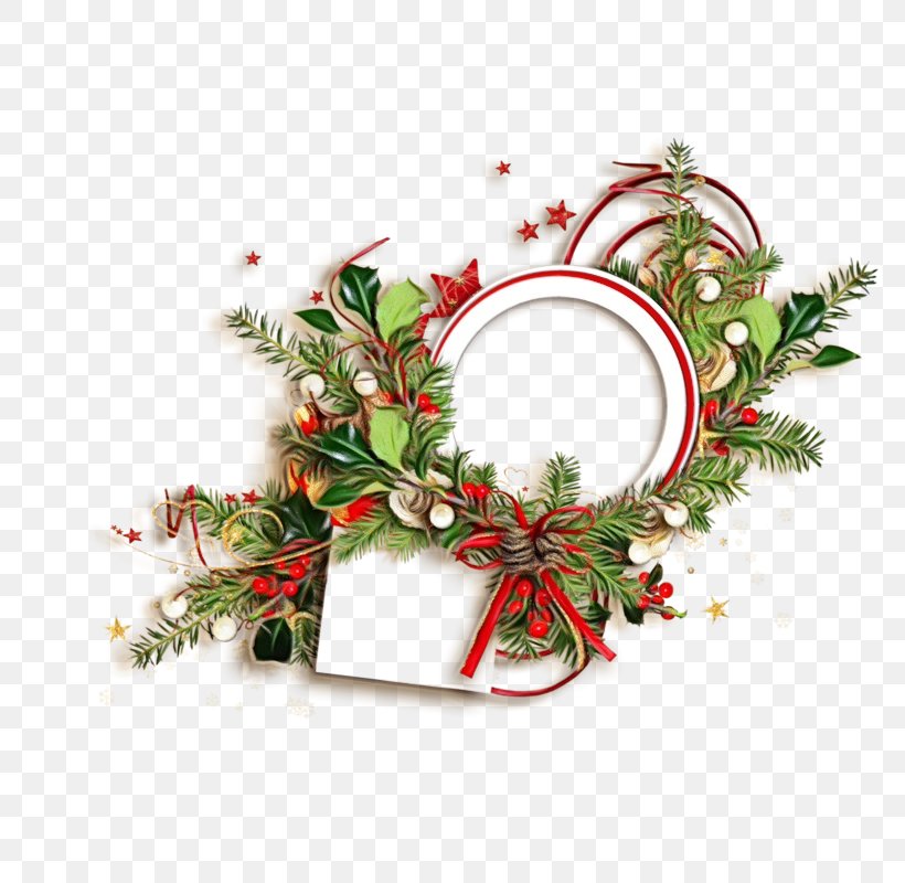 Christmas Wreath Border, PNG, 800x800px, 2018, Watercolor, Billedgalleri, Border, Christmas Download Free