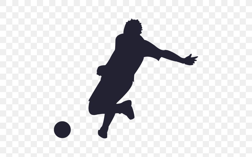 Football Player Clip Art, PNG, 512x512px, Football, Ball, Black, Black And White, Football Player Download Free