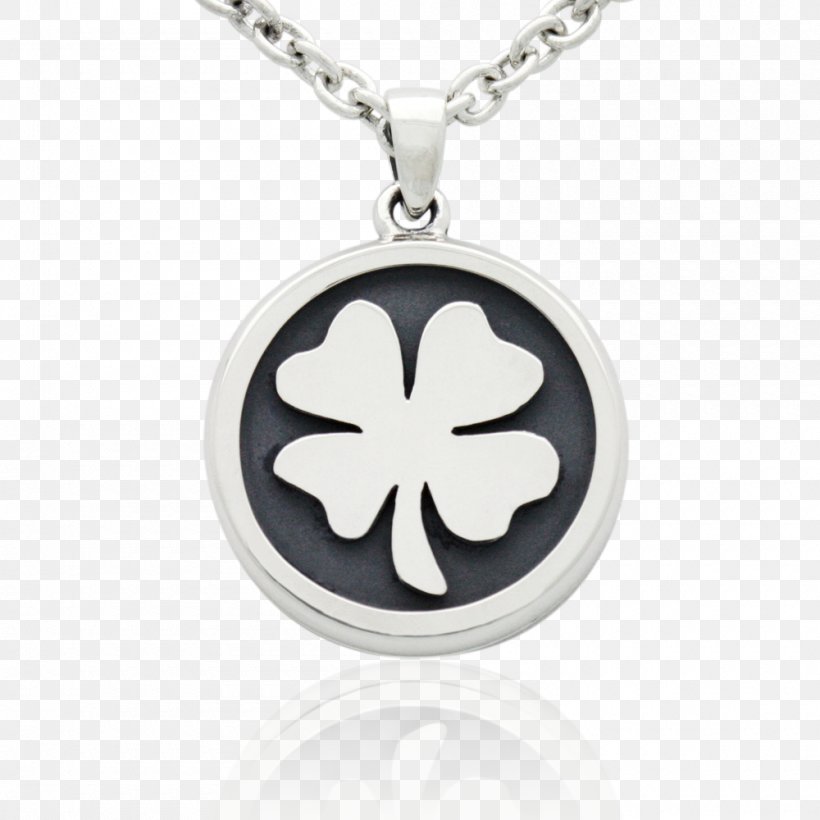 Locket Charms & Pendants Symbol Necklace Four-leaf Clover, PNG, 1000x1000px, Locket, Body Jewellery, Body Jewelry, Charms Pendants, Clover Download Free