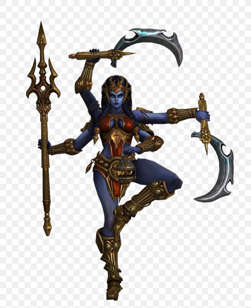 Smite Kali Goddess, PNG, 795x1005px, Smite, Action Figure, Deity, Durga, Fictional Character Download Free