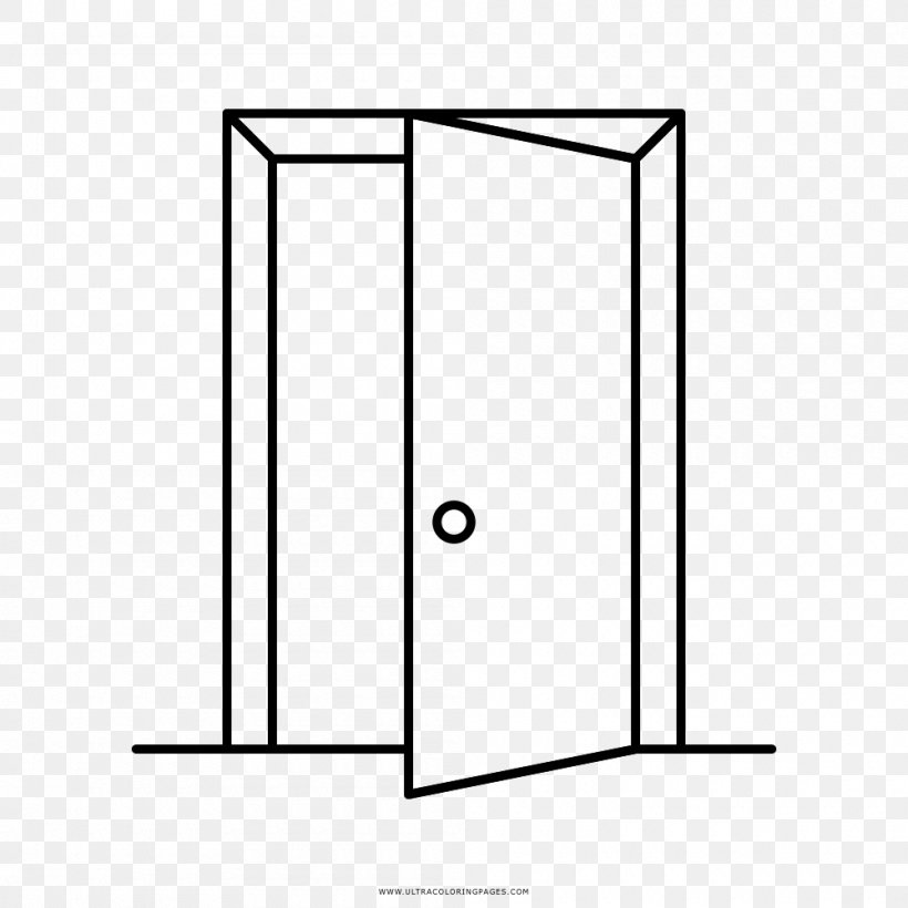 Window Coloring Book Drawing Door Clip Art, PNG, 1000x1000px, Window, Area, Black, Black And White, Blow Book Download Free