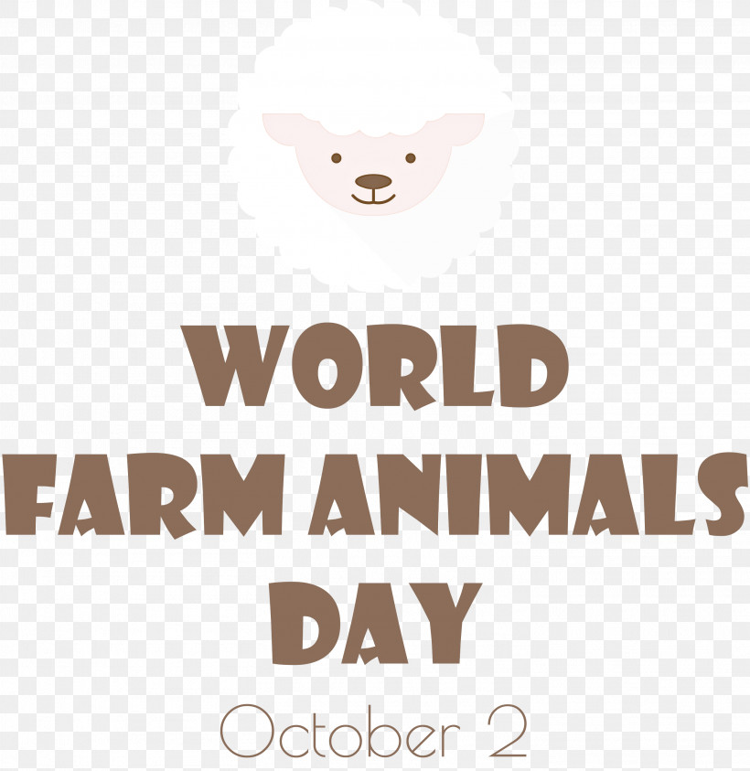 World Farm Animals Day, PNG, 2917x3000px, Dog, Biology, Logo, Message, Meter Download Free