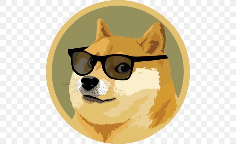 Shiba Inu Dogecoin Akita Cryptocurrency, PNG, 500x500px, Watercolor, Cartoon, Flower, Frame, Heart Download Free