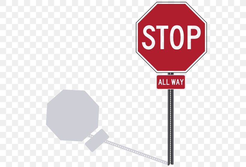 Stop Sign All-way Stop Clip Art, PNG, 610x557px, Stop Sign, Allway Stop, Brand, Cartoon, Drawing Download Free