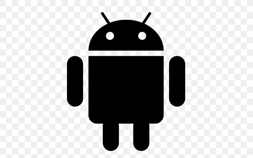 Android Logo, PNG, 512x512px, Android, Black, Black And White, Fictional Character, Logo Download Free