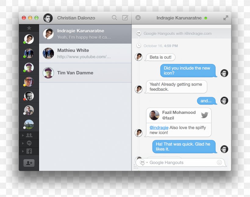 Computer Program Google Hangouts MacOS Online Chat Instant Messaging, PNG, 1510x1192px, Computer Program, Android, App Store, Apple, Brand Download Free
