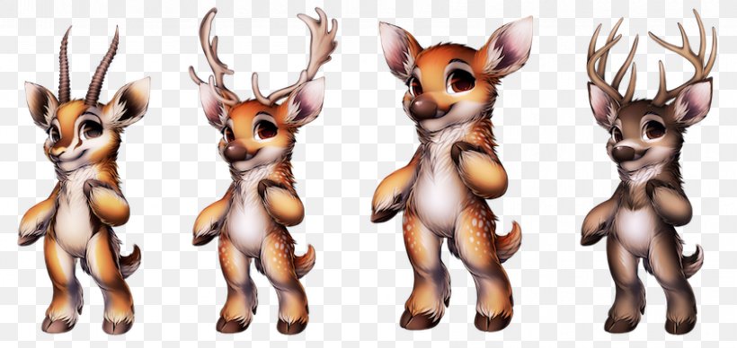 Reindeer Antelope White-tailed Deer Water Deer, PNG, 845x400px, Reindeer, Animal, Antelope, Antler, Carnivoran Download Free
