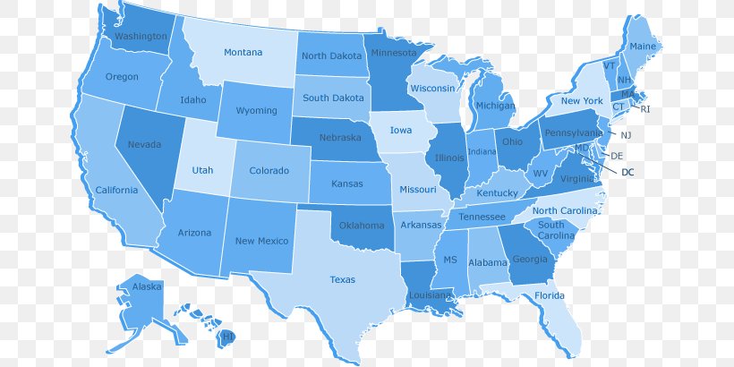 United States Map Graphics U.S. State Image, PNG, 664x410px, United States, Area, Blue, Map, Royaltyfree Download Free