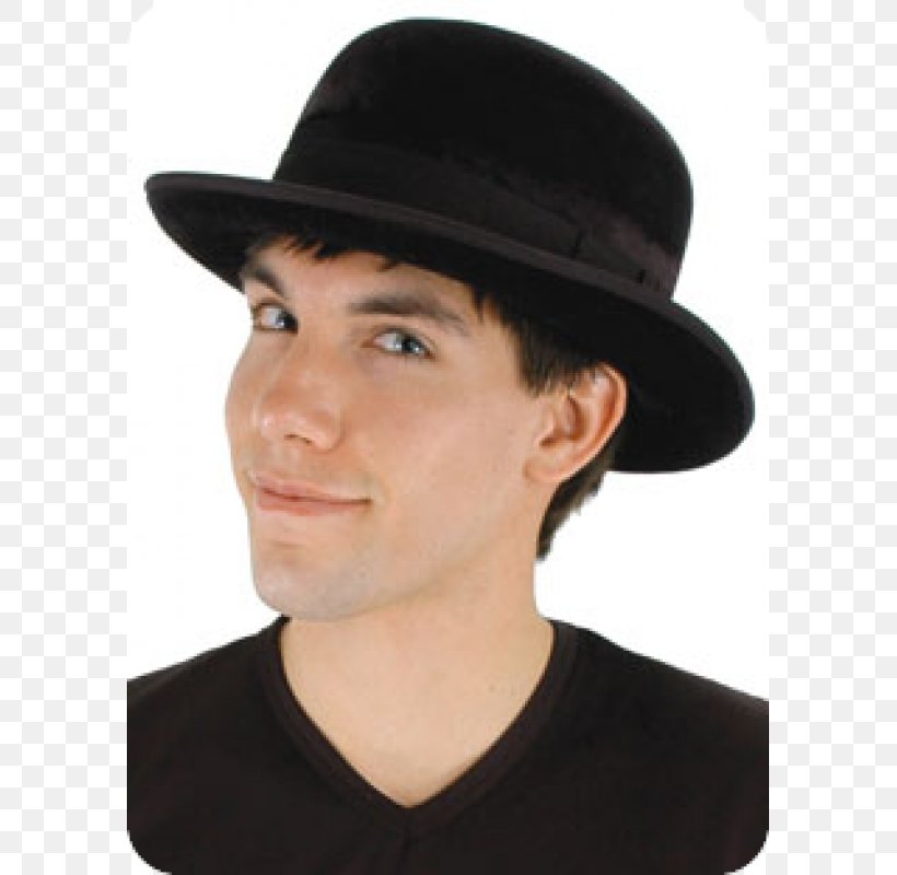 Bowler Hat Fedora Top Hat Velvet, PNG, 800x800px, Bowler Hat, Cap, Clothing, Clothing Sizes, Costume Download Free