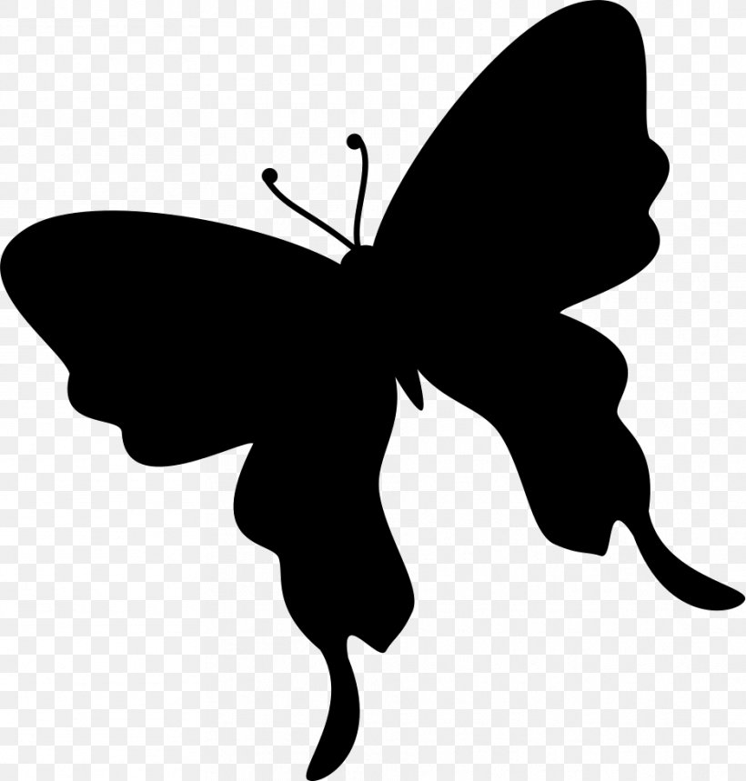Butterfly Insect Silhouette Moth, PNG, 935x980px, Butterfly, Autocad Dxf, Black And White, Brush Footed Butterfly, Butterflies And Moths Download Free