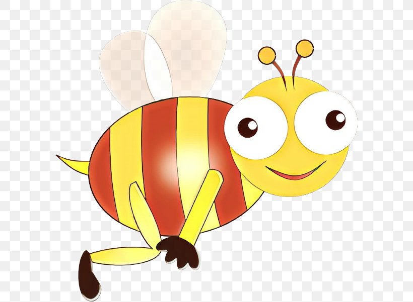 Clip Art Honeybee Cartoon Yellow Insect, PNG, 600x601px, Cartoon, Bee, Honeybee, Insect, Membranewinged Insect Download Free