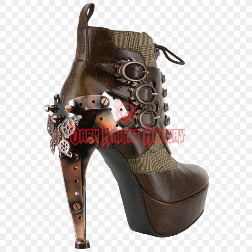 Clockwork Heart Steampunk High-heeled Shoe Punk Subculture, PNG, 850x850px, 2018, Clockwork Heart, Boot, Clockwork, Fairy Download Free