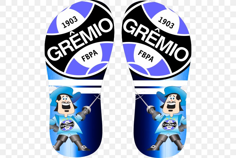 Grêmio Foot-Ball Porto Alegrense Arena Do Grêmio Flip-flops Shoe T-shirt, PNG, 510x550px, Flipflops, Brand, Clothing, Football, Footwear Download Free
