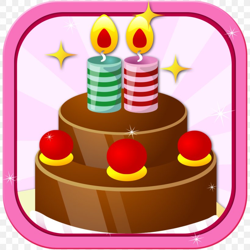 Birthday Cake Tart Torte Clip Art, PNG, 1024x1024px, Birthday Cake, Baked Goods, Birthday, Cake, Cake Decorating Download Free
