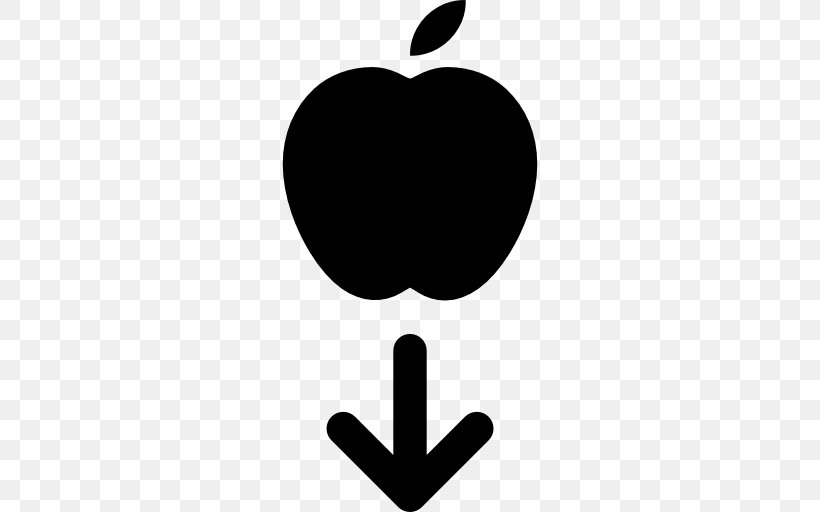 Apple, PNG, 512x512px, Apple, Black And White, Heart, Logo, Monochrome Photography Download Free