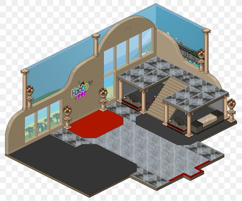 Habbo Lobby Room, PNG, 1149x955px, Habbo, Advertising, Com, Elevation, Facade Download Free