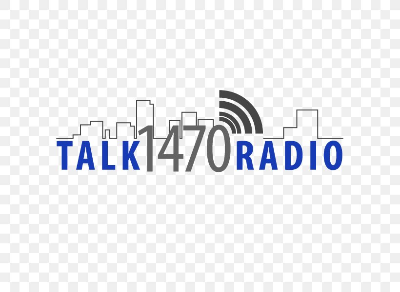 Logo Talk Radio 1470 Brand WLQR, PNG, 600x600px, Logo, Area, Blue, Brand, Diagram Download Free