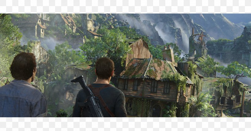 Uncharted 4: A Thief's End Uncharted 3: Drake's Deception Nathan Drake Video Game PlayStation 4, PNG, 1200x630px, Nathan Drake, Actionadventure Game, Cutscene, Forest, Game Download Free