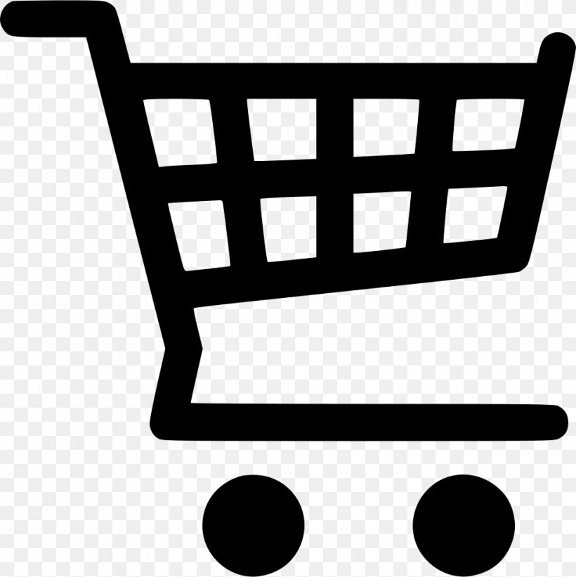 Shopping Cart Online Shopping, PNG, 980x982px, Shopping Cart, Area, Black, Black And White, Ecommerce Download Free