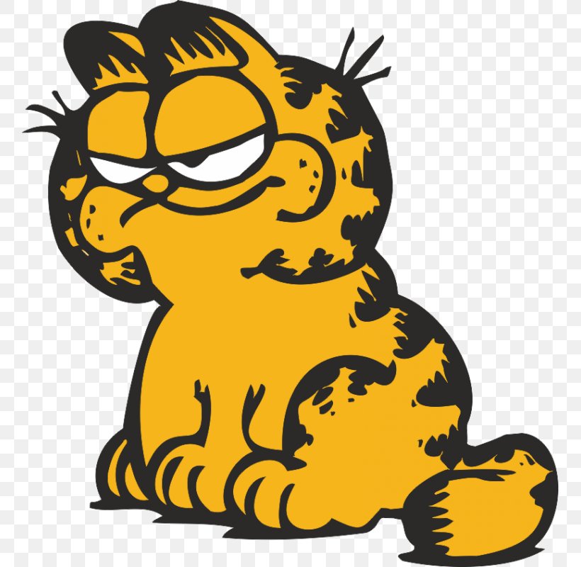 Garfield Cartoon Clip Art, PNG, 800x800px, Garfield, Animated Series, Art, Artwork, Big Cats Download Free