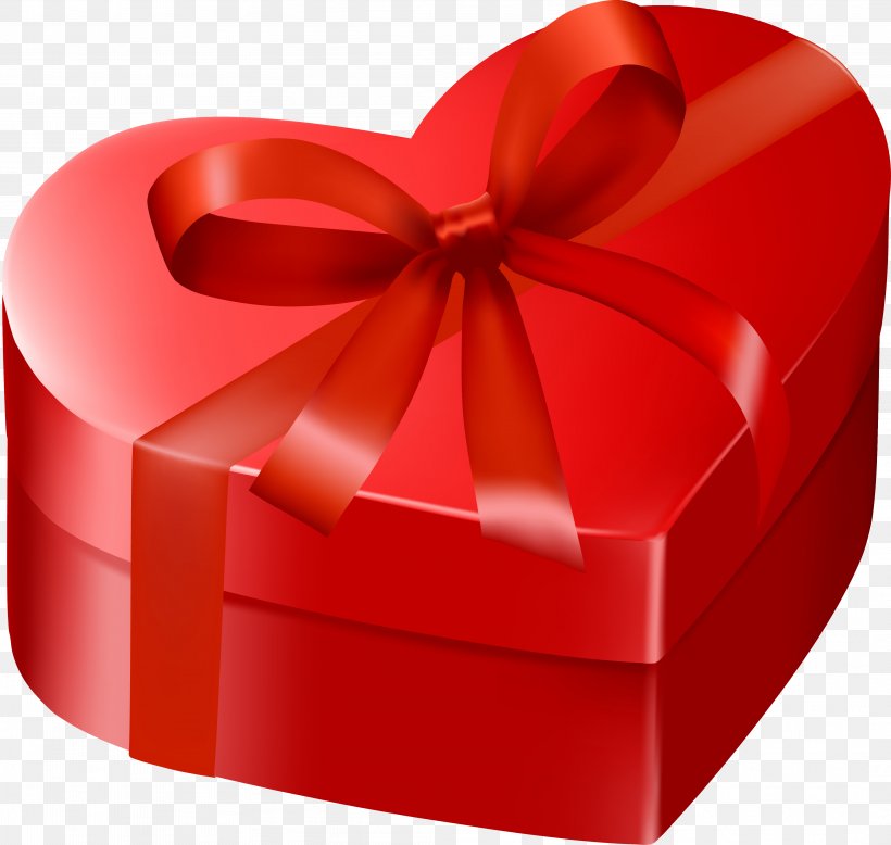 Heart Gift Box Christmas Clip Art, PNG, 4236x4024px, Heart, Blue, Box, Christmas, Decorative Box Download Free