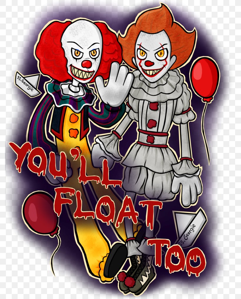 It Clown DeviantArt Horror, PNG, 786x1017px, Clown, Art, Cartoon, Deviantart, Drawing Download Free