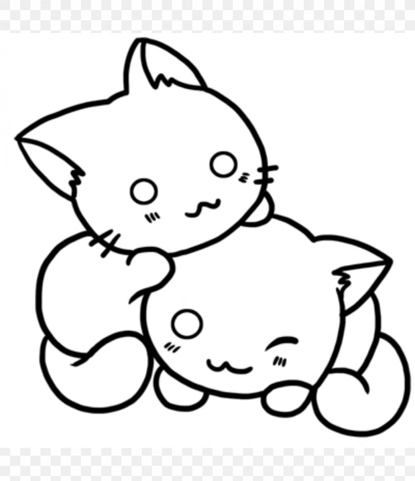 Kitten Cat Drawing Clip Art, PNG, 1024x1187px, Watercolor, Cartoon, Flower, Frame, Heart Download Free