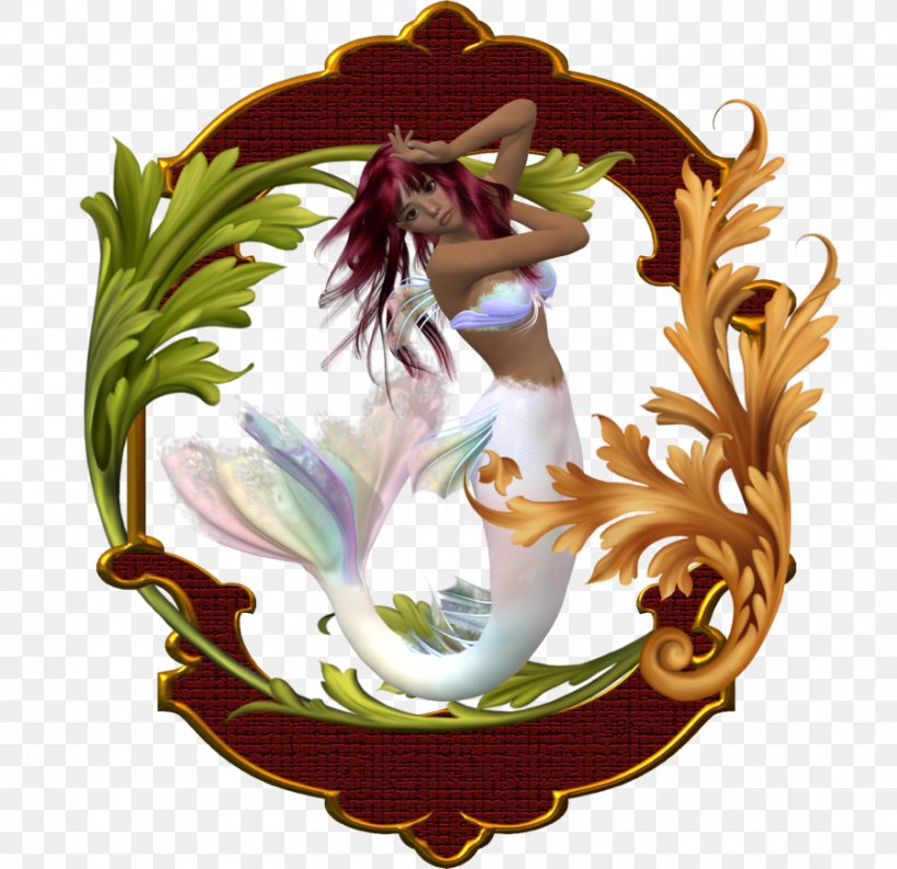 Merrow Mermaid Art Floral Design, PNG, 900x872px, Merrow, Art, Chomikujpl, Deviantart, Fictional Character Download Free