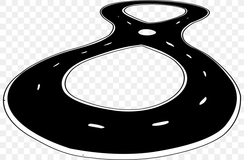 Race Track Kart Racing Figure 8 Racing Clip Art, PNG, 800x540px, Race Track, Auto Racing, Black And White, Diagram, Figure 8 Racing Download Free