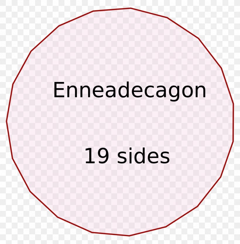 Enneadecagon Regular Polygon Internal Angle, PNG, 1008x1024px, Enneadecagon, Area, Brand, Convex Polygon, Decagon Download Free