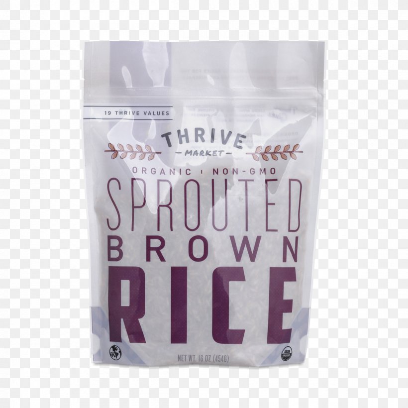 Germinated Brown Rice Organic Food Product, PNG, 1200x1200px, Germinated Brown Rice, Brown Rice, Organic Food, Purple, Rice Download Free