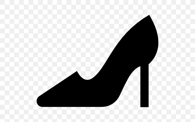 High-heeled Shoe Fashion, PNG, 512x512px, Shoe, Absatz, Black, Black And White, Bow Tie Download Free