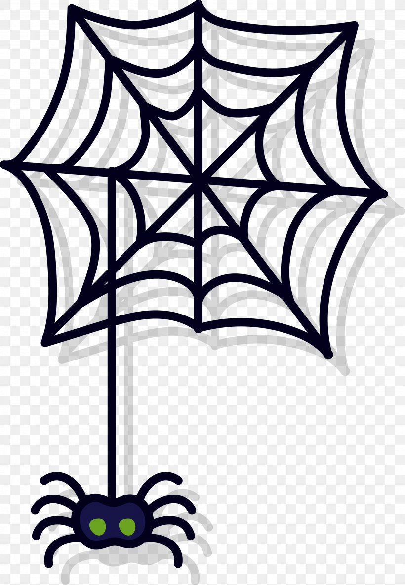 Spider Web Coloring Book Drawing Clip Art, PNG, 2593x3744px, Spider, Area, Black, Black And White, Branch Download Free