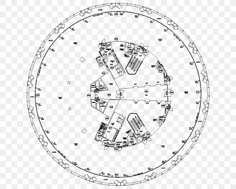 30 St Mary Axe Floor Plan Line Art Clock, PNG, 830x664px, 30 St Mary Axe, Area, Black And White, Clock, Drawing Download Free