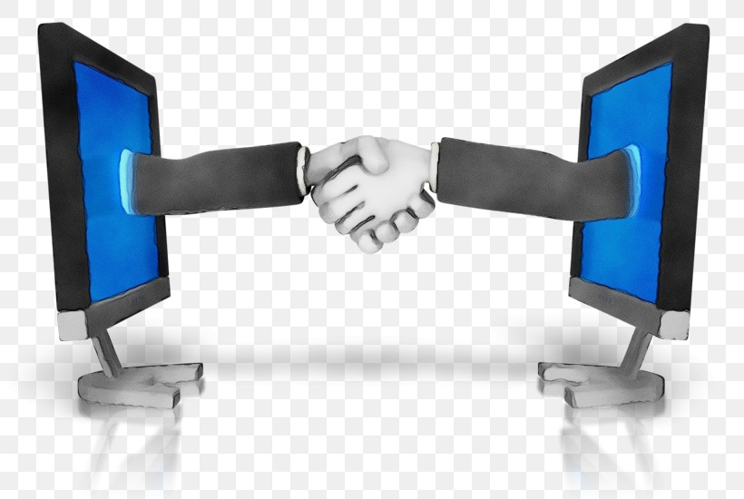 Handshake, PNG, 800x550px, Watercolor, Animation, Computer Animation, Computer Monitor Accessory, Hand Download Free