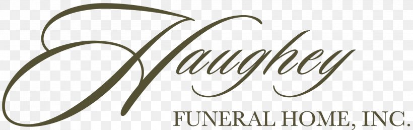 Haughey Funeral Home, Inc. Burial Obituary, PNG, 2291x721px, Funeral Home, Brand, Burial, Calligraphy, Coffin Download Free