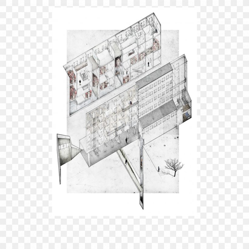 Architectural Drawing Architecture Axonometric Projection Plan, PNG, 2000x2000px, Drawing, Architect, Architectural Drawing, Architectural Photography, Architecture Download Free