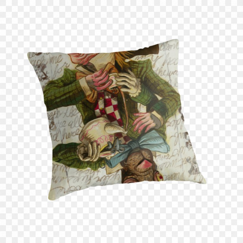 Cushion Throw Pillows Joker Mad Hatter, PNG, 875x875px, Cushion, Joker, Mad Hatter, Pillow, Playing Card Download Free