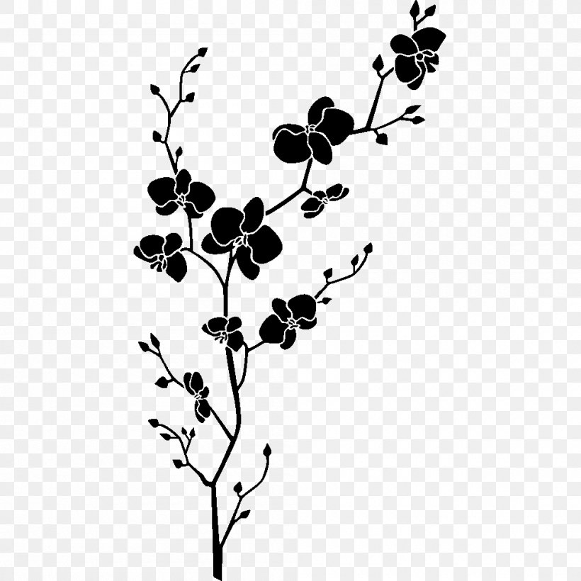 Wall Decal Sticker Vinyl Group, PNG, 1000x1000px, Wall Decal, Black, Black And White, Branch, Creativity Download Free
