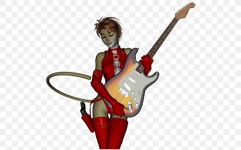 Electric Guitar Costume Character Profession, PNG, 512x512px, Electric Guitar, Bass Guitar, Bassist, Character, Costume Download Free