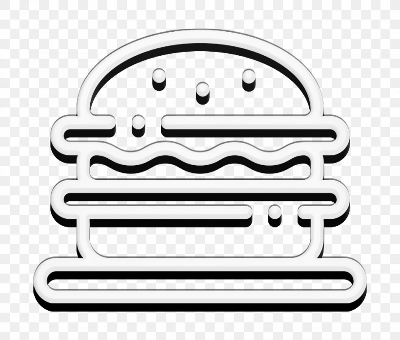 Hamburguer Icon Picnic Icon Burger Icon, PNG, 984x836px, Hamburguer Icon, Black, Black And White, Burger Icon, Chemical Symbol Download Free