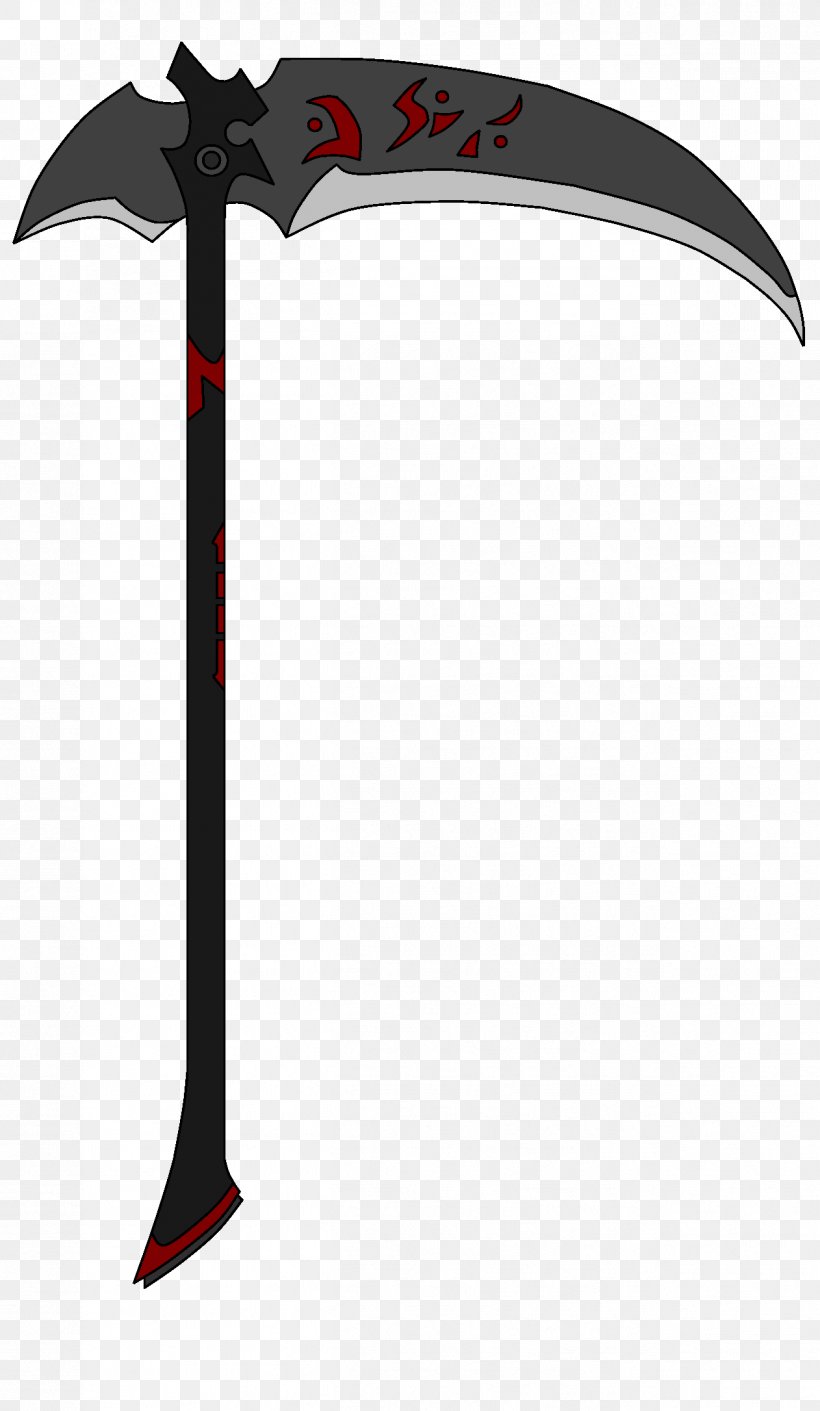 Scythe Blade Weapon Reaper Sword, PNG, 1262x2172px, Scythe, Blacklight, Blade, Cold Weapon, Drawing Download Free