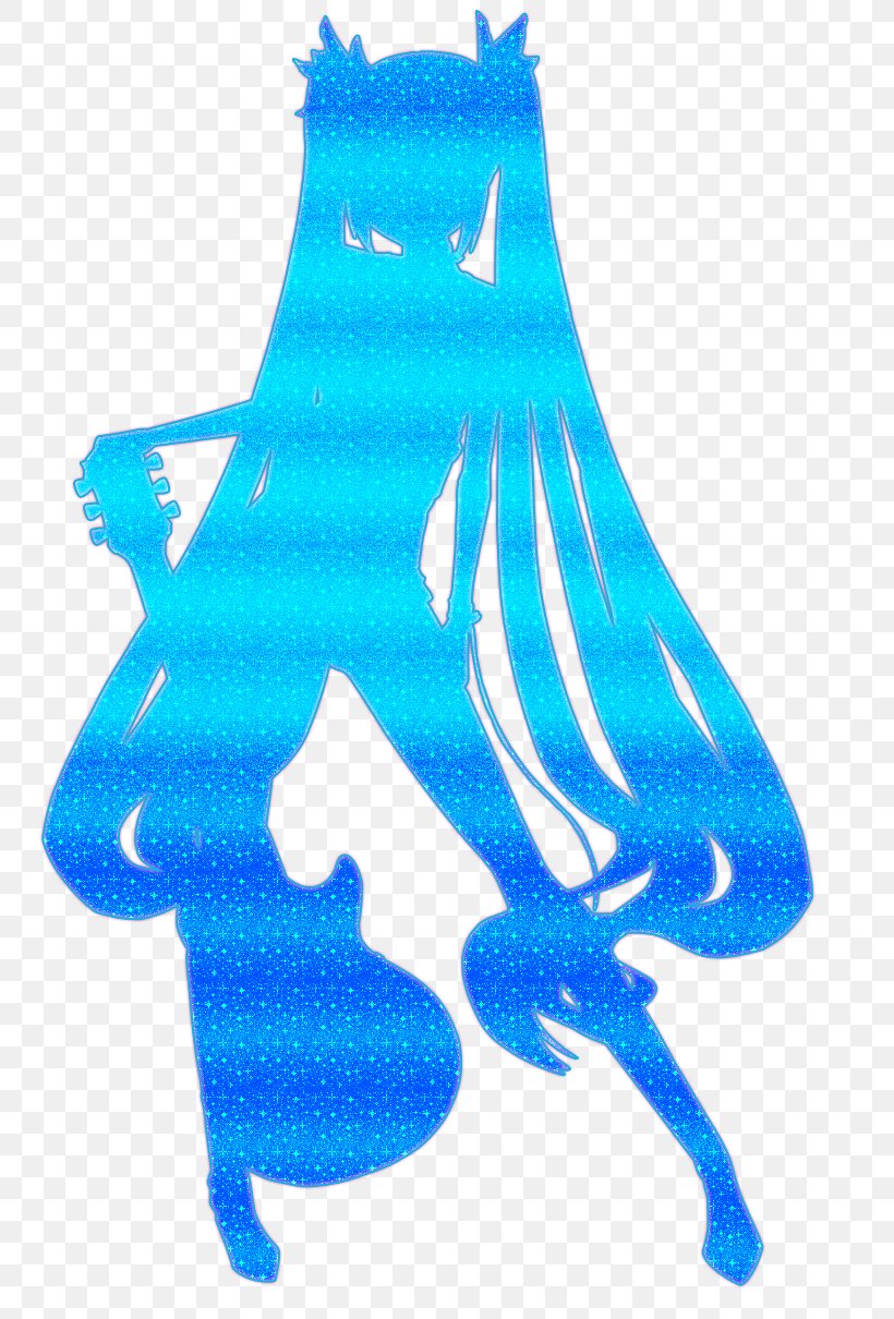 Drawing Hatsune Miku DeviantArt Silhouette, PNG, 750x1210px, Drawing, Aqua, Art, Blue, Cobalt Blue Download Free