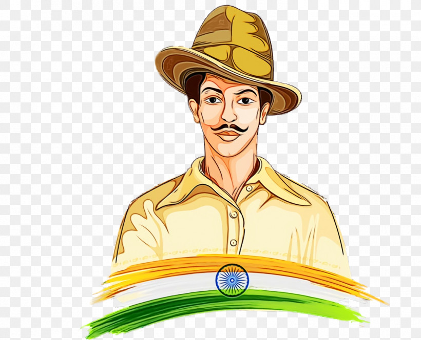 Fedora, PNG, 1494x1210px, Bhagat Singh, Cartoon, Costume Hat, Facial Expression, Fedora Download Free