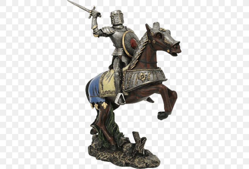 Horse Knight Equestrian Statue Figurine, PNG, 555x555px, Horse, Armour, Bronze Sculpture, Chivalry, Collectable Download Free