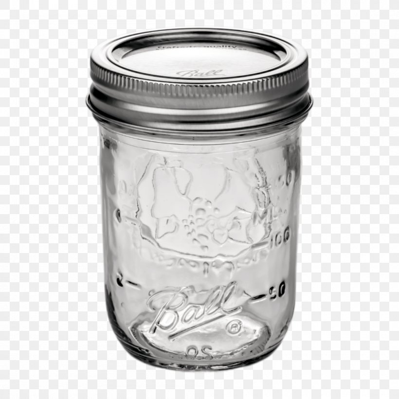 Mason Jar Glass Ball Corporation Lid, PNG, 1000x1000px, Mason Jar, Ball Corporation, Bottle, Box, Drinkware Download Free