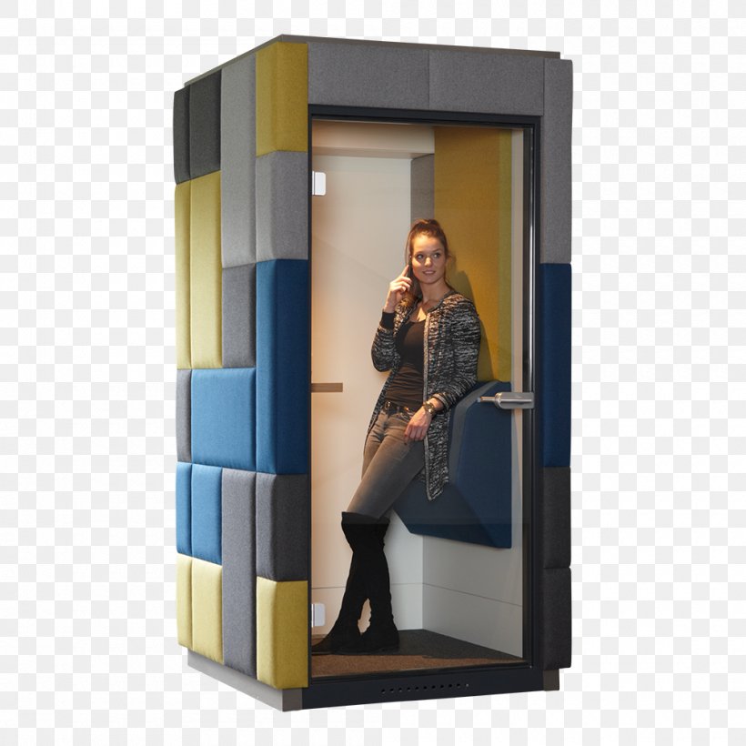Telephone Booth Office Landscape MuteCube Privacy, PNG, 1000x1000px, Telephone Booth, Armoires Wardrobes, Cel, Employment, Furniture Download Free