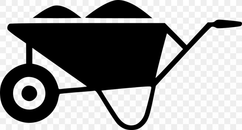 Wheelbarrow Architectural Engineering Clip Art, PNG, 980x526px, Wheelbarrow, Architectural Engineering, Black And White, Cart, Monochrome Photography Download Free