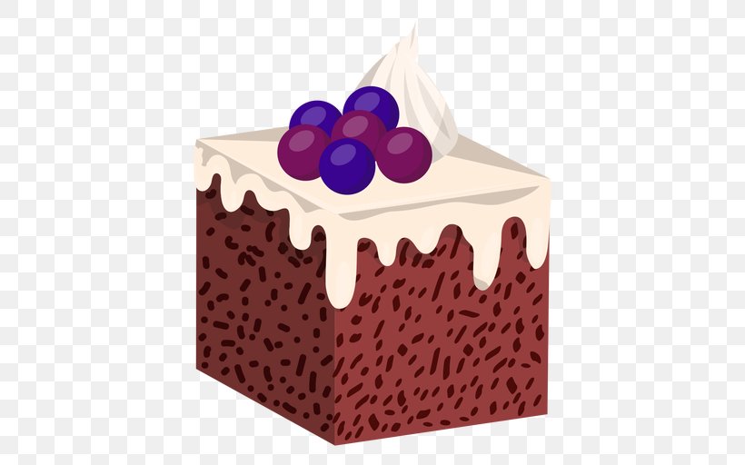 Cupcake Vanilla, PNG, 512x512px, Cake, Blueberry, Box, Cupcake, Drawing Download Free